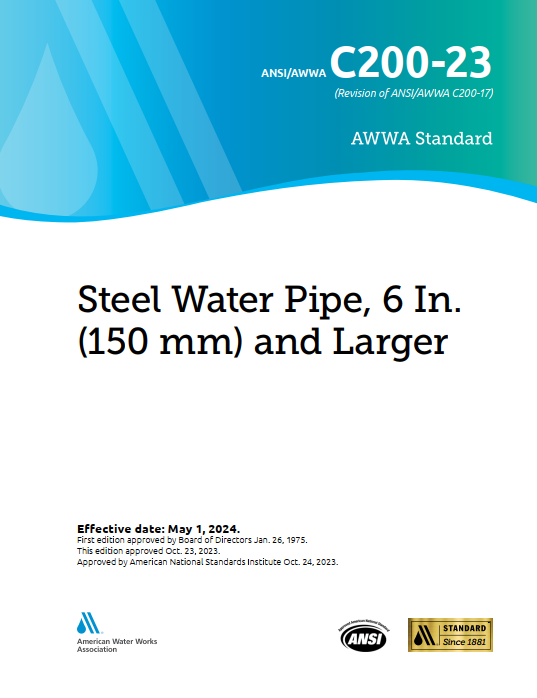 AWWA C 200-23