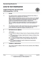 AASHTO M 216-05 (2009) AASHTO M 216-05 (2009)