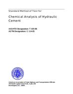AASHTO T 105-06 AASHTO T 105-06