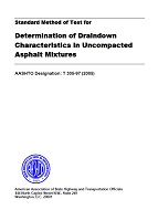 AASHTO T 305-97 (2005) AASHTO T 305-97 (2005)
