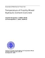 AASHTO T 309M/T 309-06 AASHTO T 309M/T 309-06