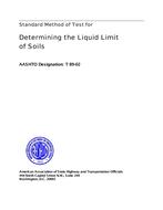 AASHTO T 89-02 AASHTO T 89-02