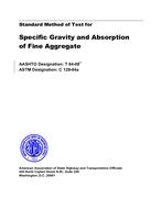 AASHTO T 84-08 AASHTO T 84-08