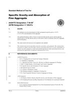 AASHTO T 84-09 AASHTO T 84-09