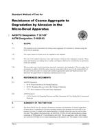 AASHTO T 327-09 AASHTO T 327-09