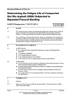 AASHTO T 321-07 (2011) AASHTO T 321-07 (2011)