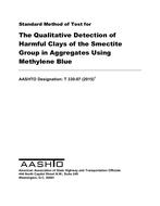 AASHTO T 330-07 (2019) AASHTO T 330-07 (2019)