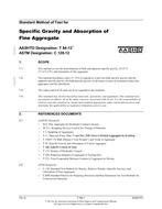 AASHTO T 84-13 (2021) AASHTO T 84-13 (2021)