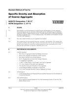 AASHTO T 85-13 AASHTO T 85-13