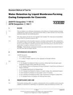 AASHTO T 155-13 (2021)