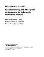 AASHTO T 354-17 (2021)