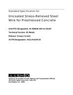 AASHTO M 204M/M 204-14 (2018) AASHTO M 204M/M 204-14 (2018)
