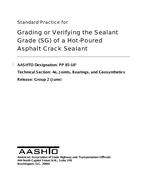 AASHTO PP 85-18 (2021)