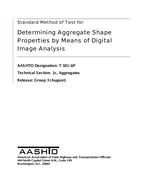 AASHTO T 381-18 AASHTO T 381-18