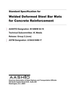 AASHTO M 54M/M 54-19