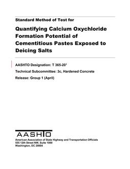 AASHTO T 365-20