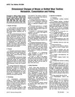 AATCC 99-2004 AATCC 99-2004