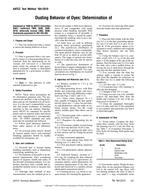 AATCC 184-2010 AATCC 184-2010