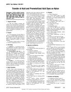 AATCC 159-2017 AATCC 159-2017