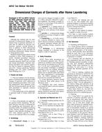 AATCC 150-2018 AATCC 150-2018