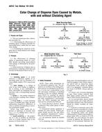 AATCC 161-2018 AATCC 161-2018