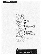 Part 1 - Gas Ranges (1992 Supplement)