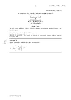 AS/NZS 2566.2:2002 Amd 3:2018 AS/NZS 2566.2:2002 Amd 3:2018