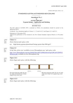 AS/NZS 2589:2017 Amd 1:2018 AS/NZS 2589:2017 Amd 1:2018