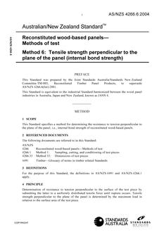 AS/NZS 4266.6:2004 AS/NZS 4266.6:2004