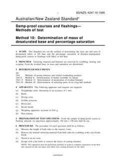 AS/NZS 4347.10:1995 AS/NZS 4347.10:1995