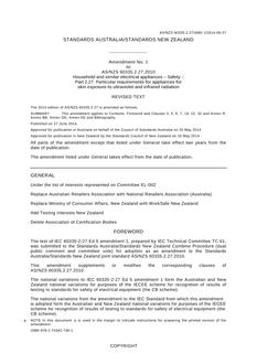 AS/NZS 60335.2.27:2010 AMDT 1