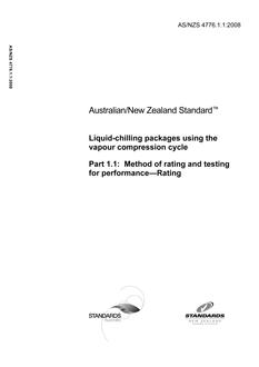 AS/NZS 4776.1.1:2008 AS/NZS 4776.1.1:2008