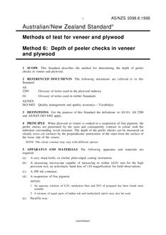 AS/NZS 2098.6:1996 AS/NZS 2098.6:1996