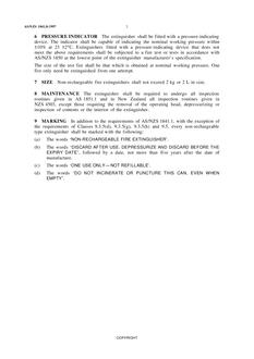 AS/NZS 1841.8:1997 AS/NZS 1841.8:1997