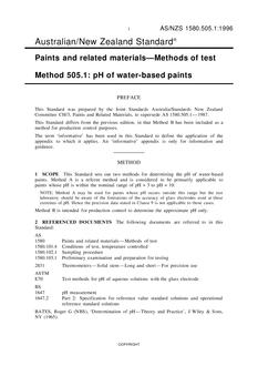 AS/NZS 1580.505.1:1996 AS/NZS 1580.505.1:1996