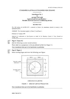 AS/NZS 3197:1993 AMDT 1