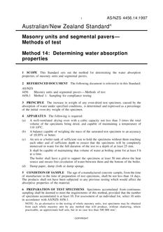 AS/NZS 4456.14:1997 AS/NZS 4456.14:1997