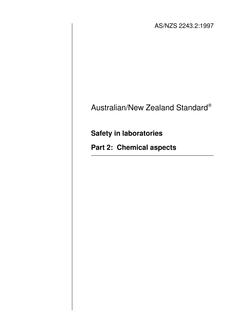AS/NZS 2243.2:1997 AS/NZS 2243.2:1997