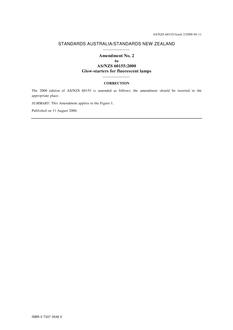 AS/NZS 60155:2000 AMDT 2