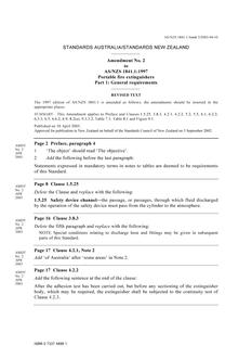 AS/NZS 1841.1:1997 AMDT 2 AS/NZS 1841.1:1997 AMDT 2