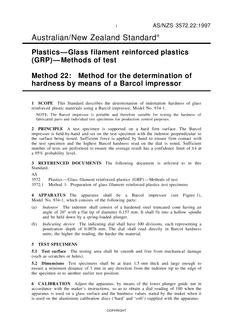 AS/NZS 3572.22:1997 AS/NZS 3572.22:1997