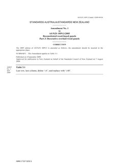 AS/NZS 1859.3:2005 AMDT 1