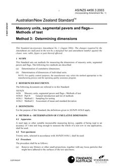 AS/NZS 4456.3:2003 AS/NZS 4456.3:2003