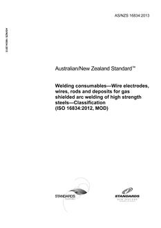 AS/NZS 16834:2013 AS/NZS 16834:2013