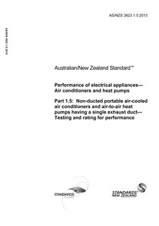 AS/NZS 3823.1.5:2015 AS/NZS 3823.1.5:2015