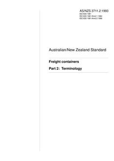 AS/NZS 3711.2:1993 AS/NZS 3711.2:1993