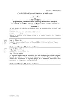 AS/NZS 4474.2:2001 AMDT 3 AS/NZS 4474.2:2001 AMDT 3