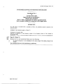 AS/NZS 3129.2:1993 AMDT 1