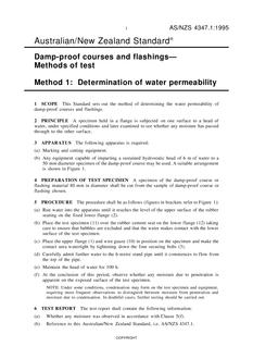 AS/NZS 4347.1:1995 AS/NZS 4347.1:1995