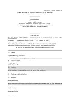 AS/NZS 60335.2.55:2004 AMDT 1